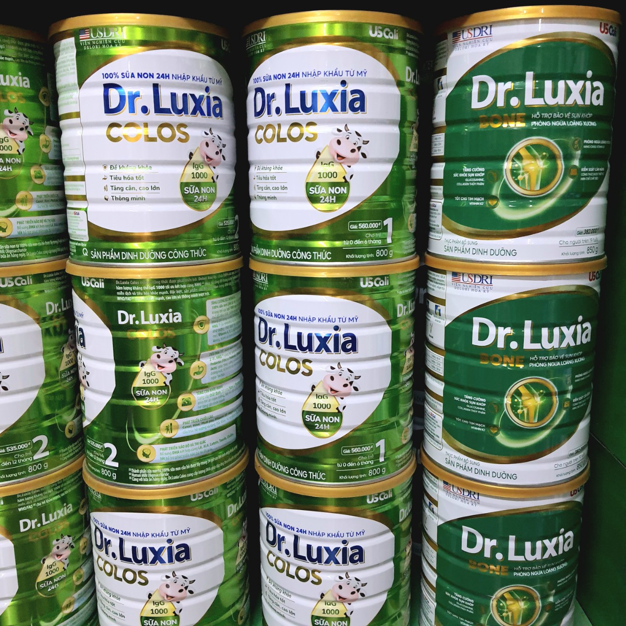 Sữa bột Dr.Luxia Bone lon 850gr