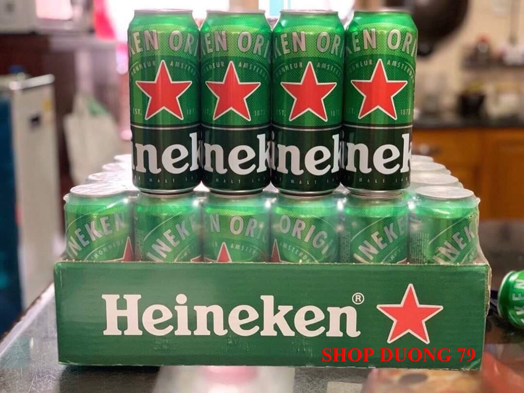 [HCM]Bia heineken xuất xứ hà lan 500ml