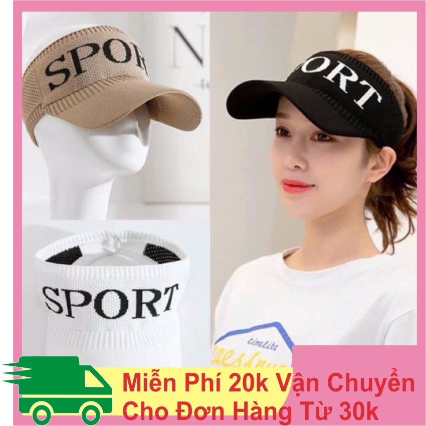 Mũ Nữ,Mũ Thể Thao,Mũ  Lưỡi Trai Hở Chóp