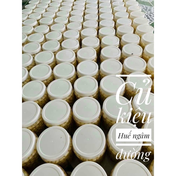 Cụ Kiệu huế ngâm chua ngọt Hủ 500gr