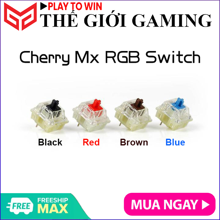 Cherry Switch RGB cho bàn phím cơ - Hãng phân phối chính thức