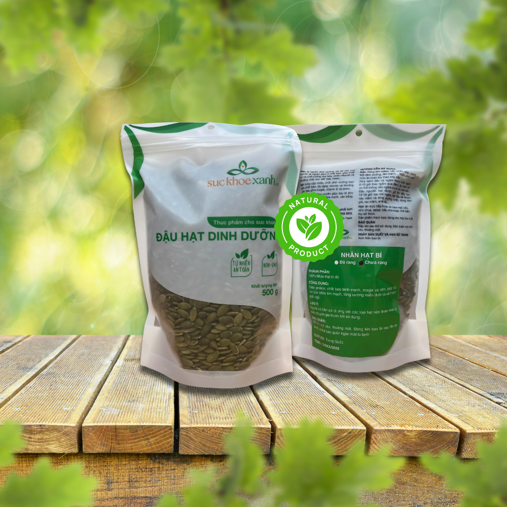 Pumpkin seed kernel 500g (China) - Nhân hạt bí