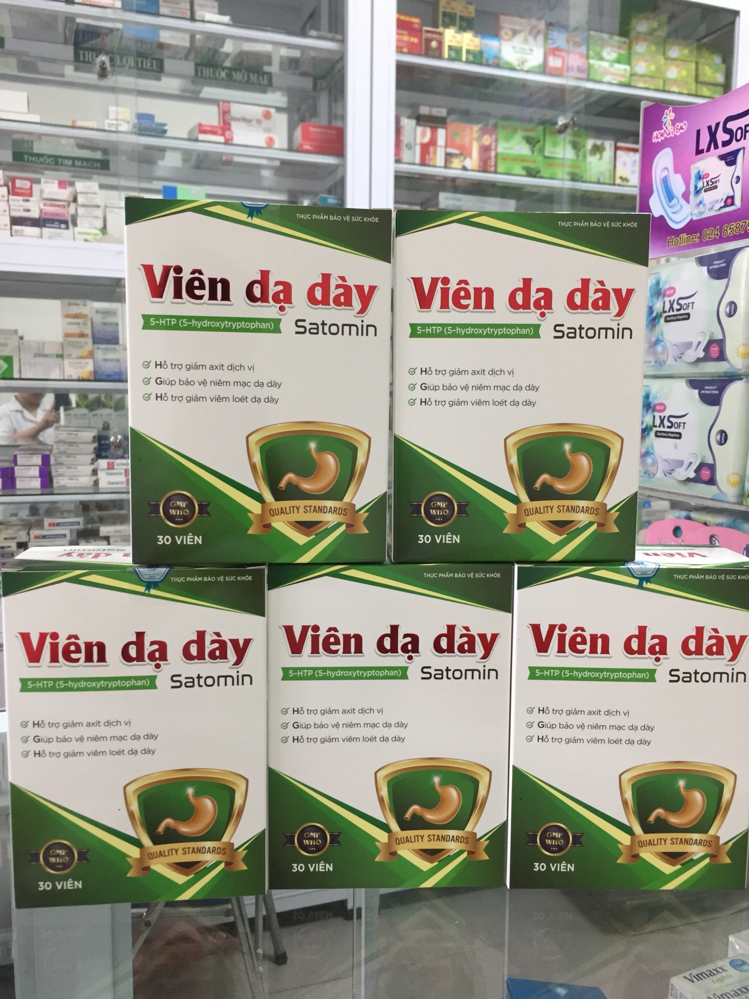 Viên dạ dày Satomin