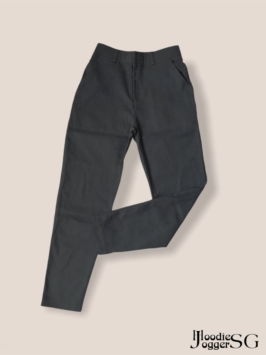 [Size đến 6XL]Quần kaki nam nữ phối lưng thun. Chất vừa, co giãn.