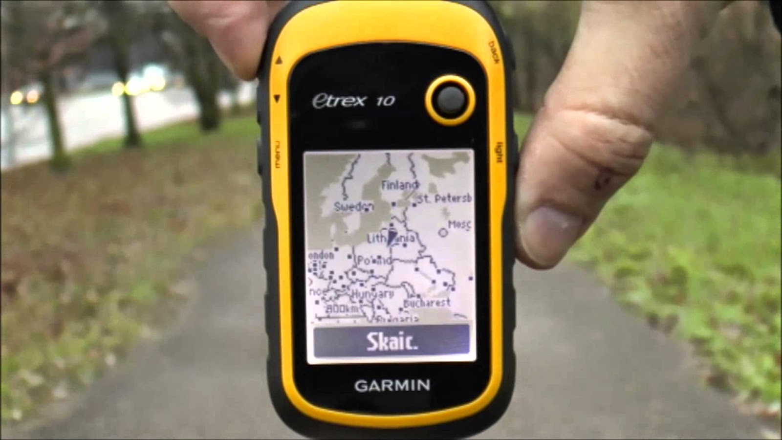 Máy đo diện tích đất cầm tay Garmin Etrex 10