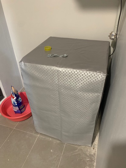 Áo Trùm, Vỏ Bọc Máy Giặt Cửa Ngang LG (Chất Liệu Da Cao Cấp Siêu Bền)