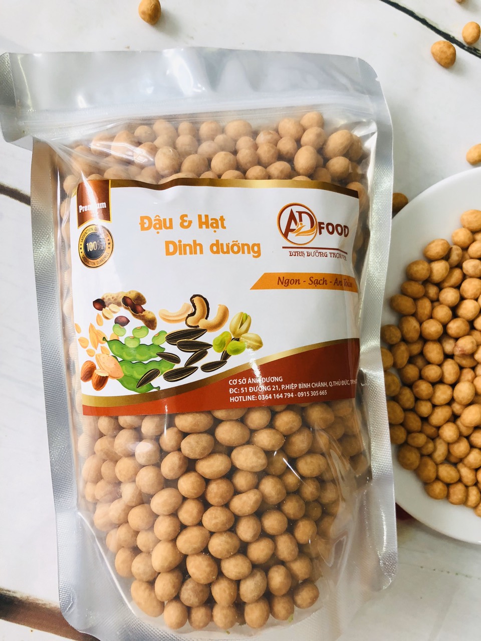 500G Đậu phộng da cá siêu giòn béo hấp dẫn_TiTiMart