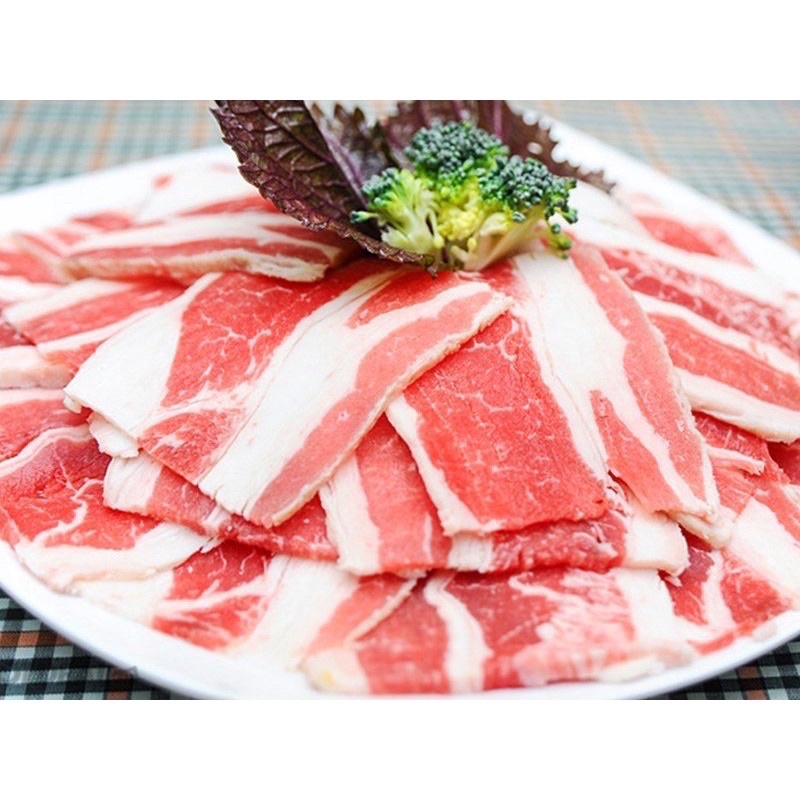 Sliced ​​Buffalo Pork Belly 500Gr (Delivery to Hcmc)