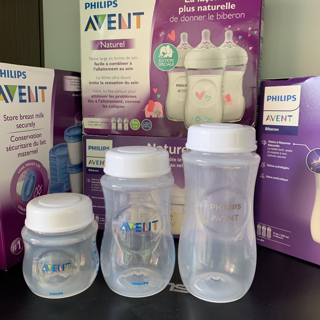 Bình trữ sữa AVENT 125ml/ 260ml / 330ml (Chính Hãng)