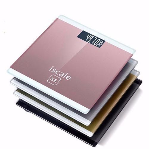 [HCM]Cân Sức Khỏe Điện Tử Iscale Thông Minh Tặng Kèm Pin CD13