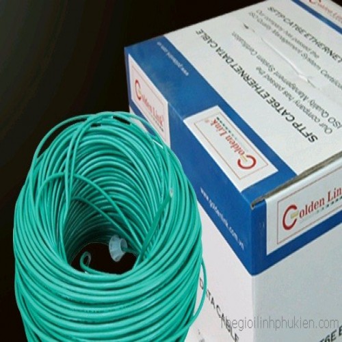 DÂY CÁP MẠNG GOLDEN LINK PLATINUM SFTP CAT 6 (BÁN THEO MÉT 5M/10M/15M/20M)