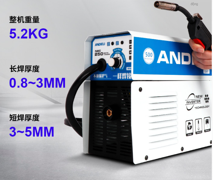 Máy hàn Mig (tặng cuộn hàn sắt) Máy hàn mig NBC-250 andeli