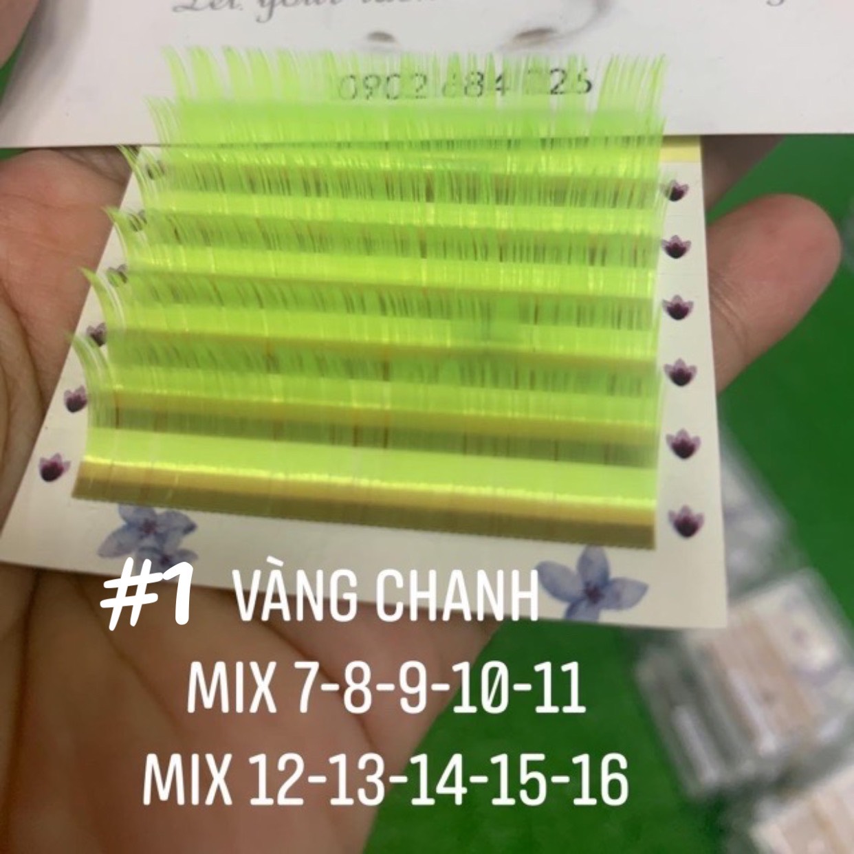 [HCM]Tổng hợp - Mi màu mix size các loại ( lông mi nối ) nhiều màu sắc đặc biệt siêu đẹp