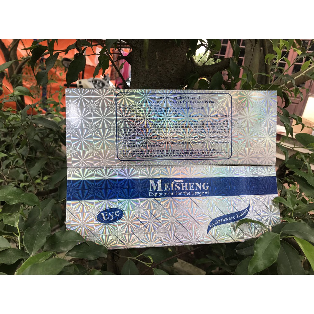 SỈ LẺ Set Uốn Mi Thảo Dược MEISHENG