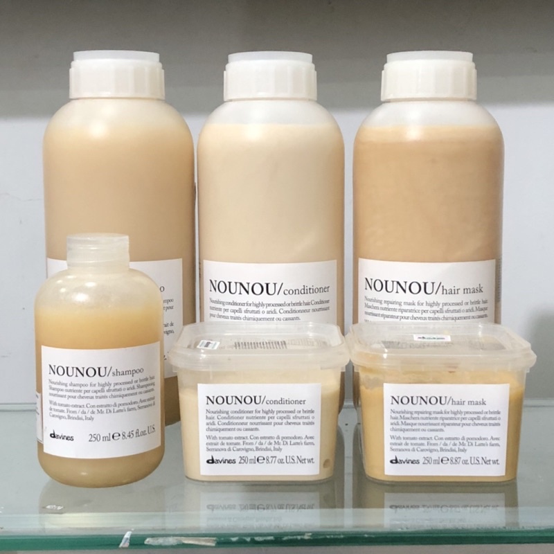 Dầu xả phục hồi tóc hư tổn Nounou Davines Conditioner 1000ml