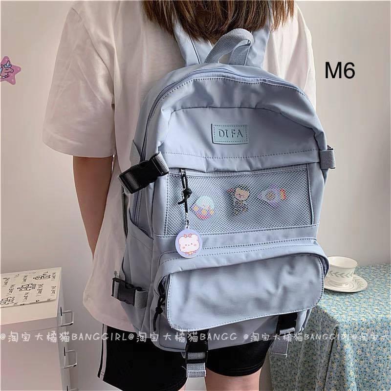 Balo ulzzang thời trang chống nước DIFABAG