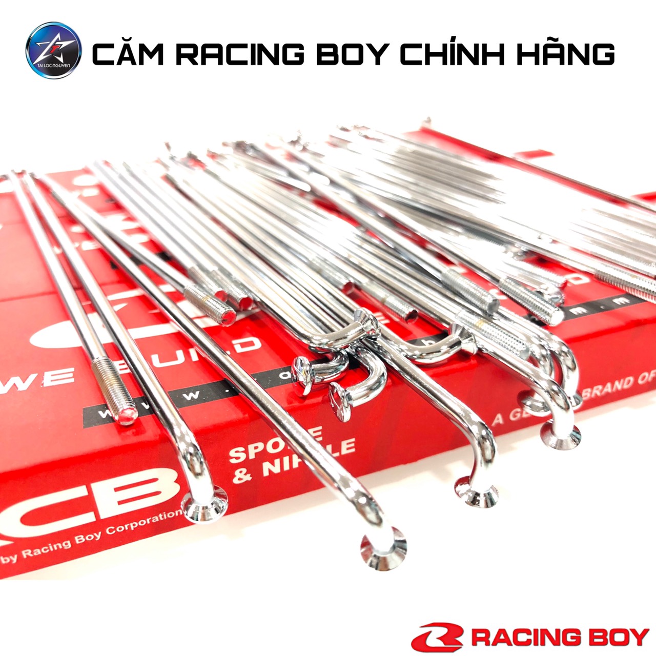 [HCM]CĂM TRÒN RACING BOY CHÍNH HÃNG