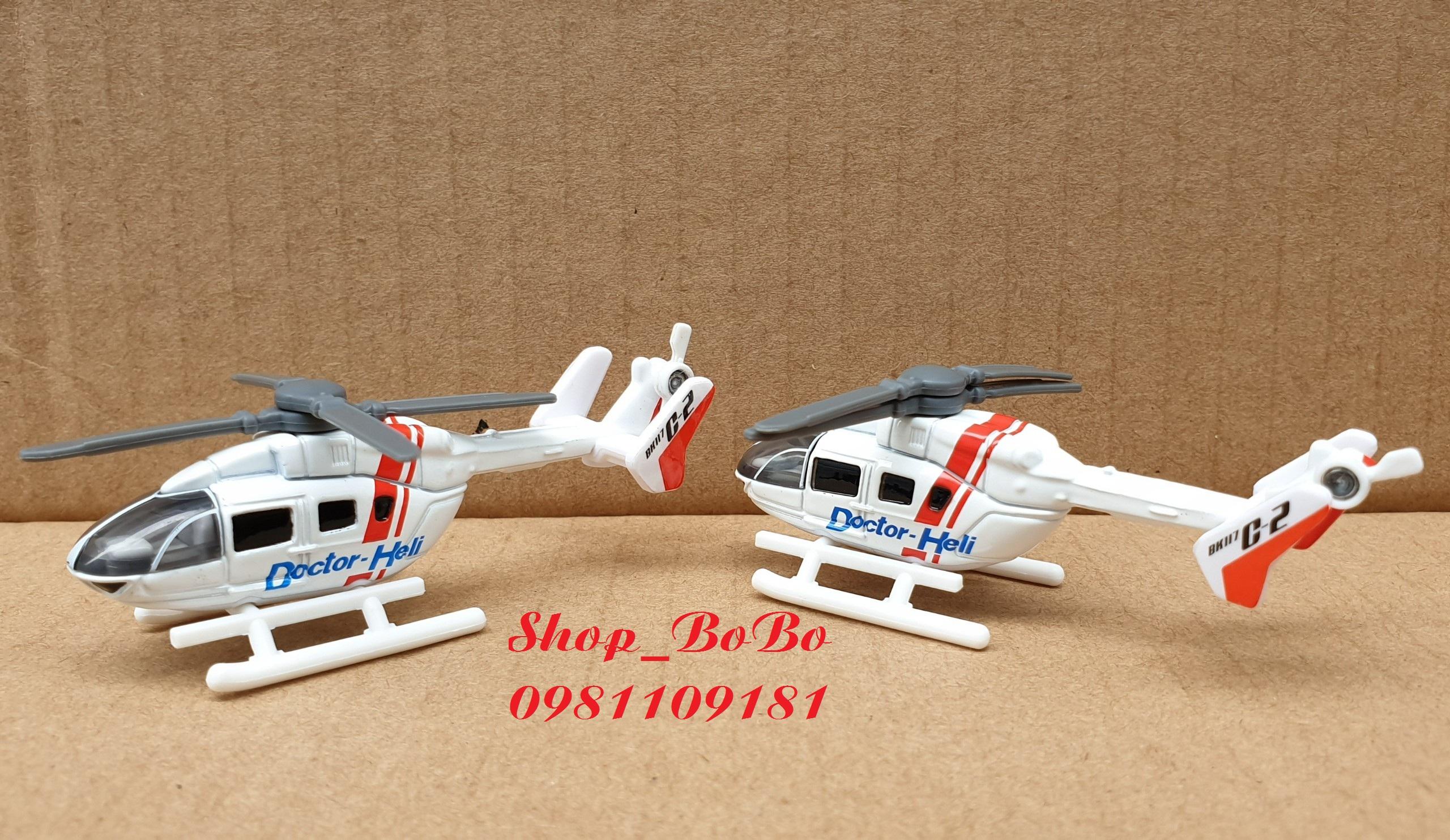 Máy bay Mô hình Tomica - Trực thăng màu trắng