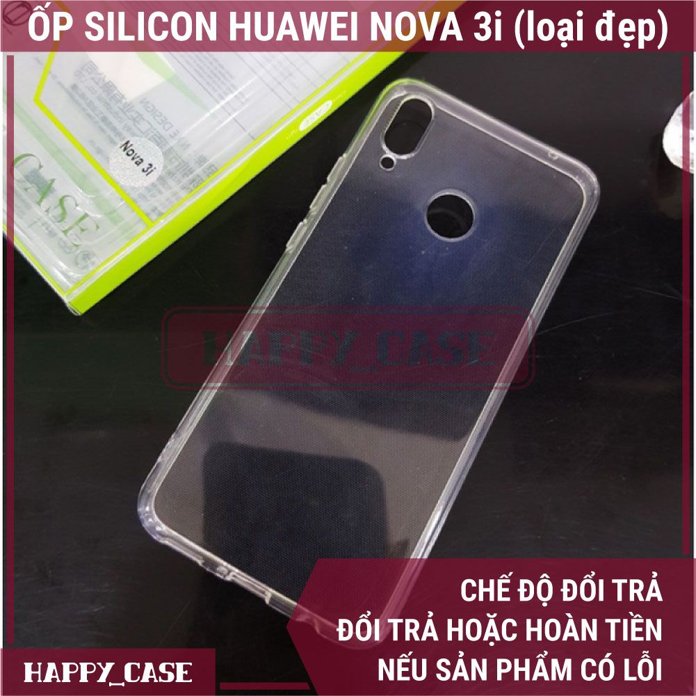 Ốp Lưng Điện Thoại Huawei Nova 3i (Loại Đẹp) Thin Transparent Silicon