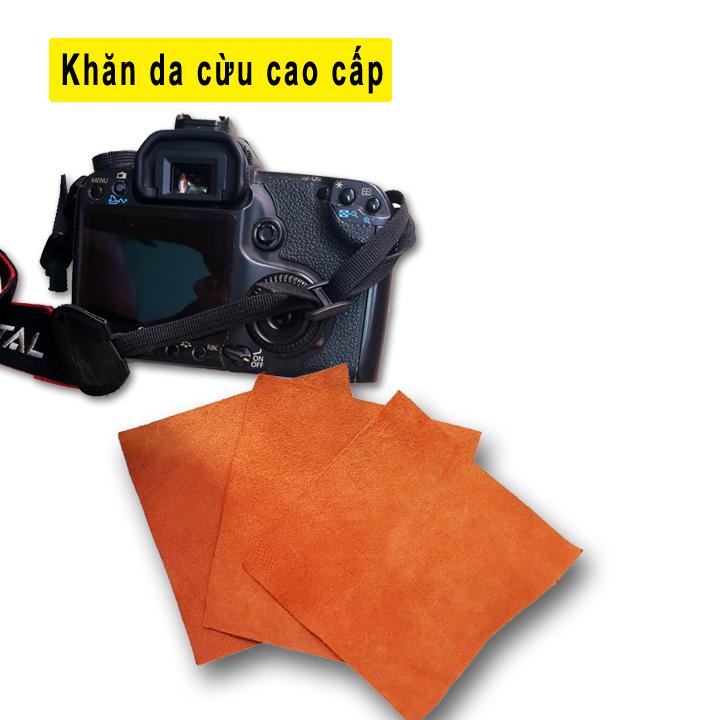 Da cừu vệ sinh lens và máy ảnh