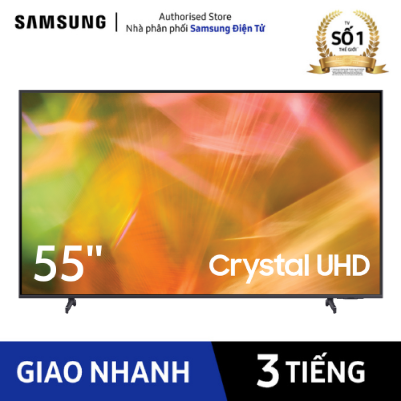Bảng giá [Trả góp 0%]  UA55AU8000 - Smart Tivi Samsung Crystal UHD 4K 55 inch AU8000 2021