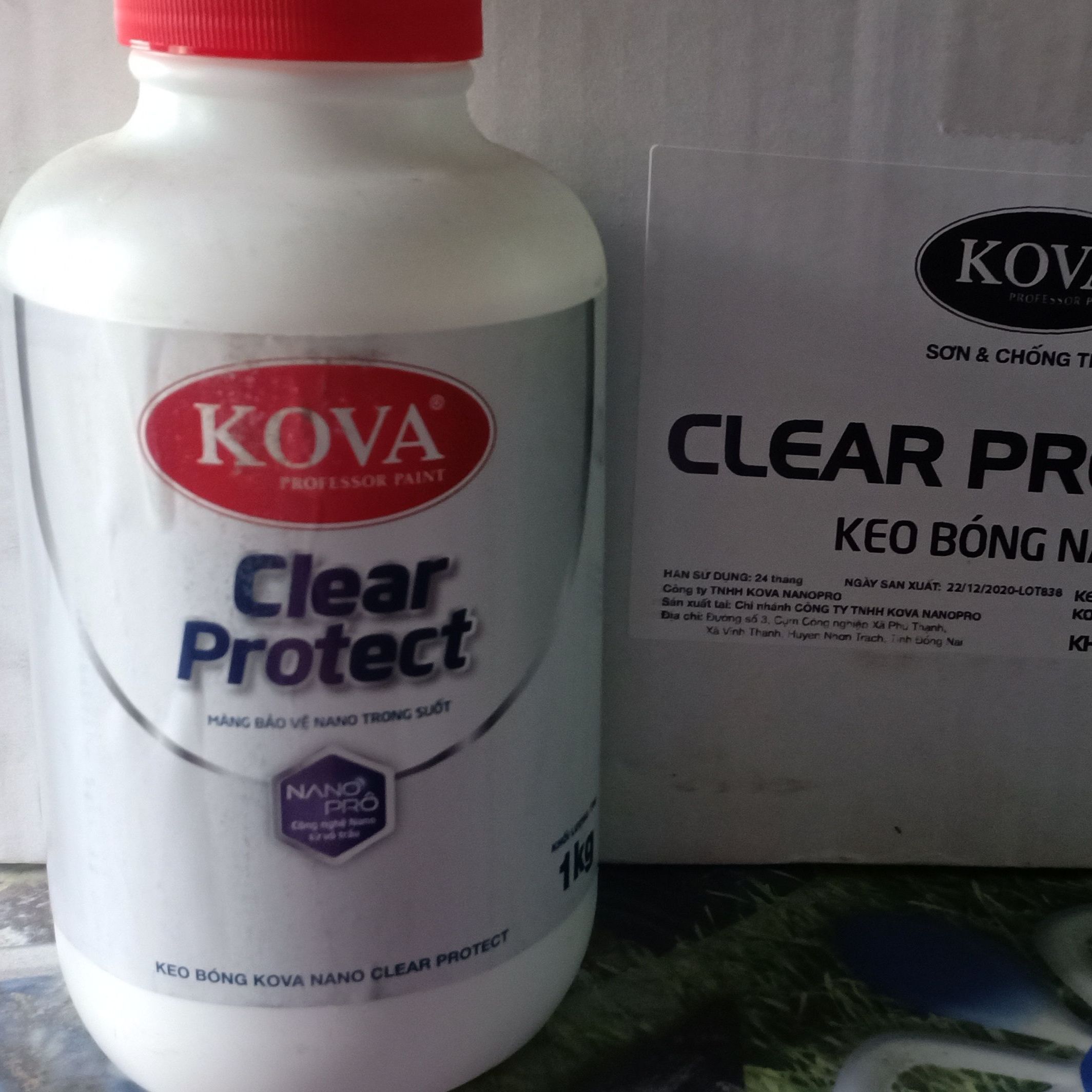 keo bóng nano Kova(1k)* sơn kova chính hãng*