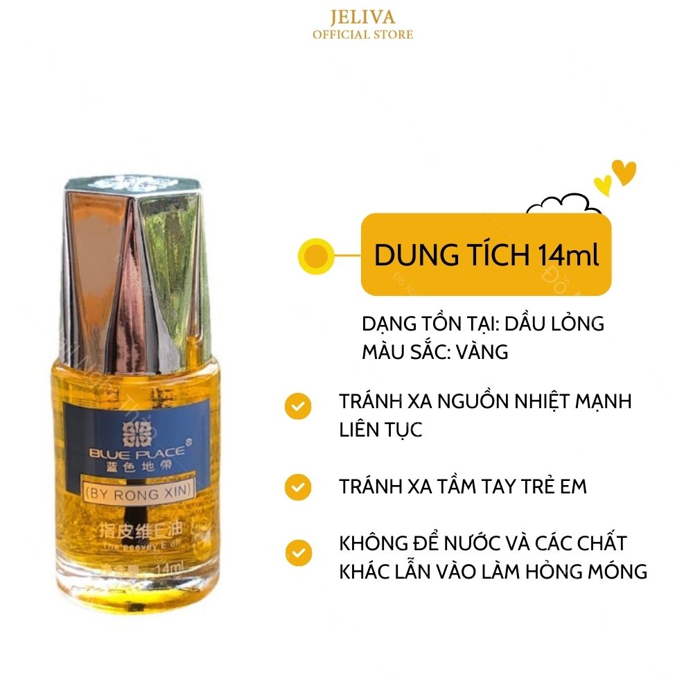 Nước tháo móng úp Blue Place 14ml