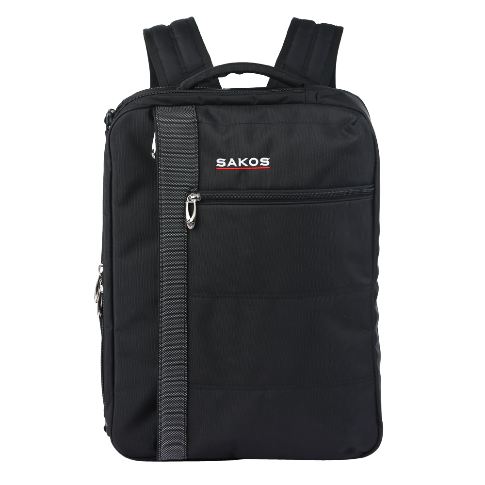 Cặp Đa Năng SAKOS FLASH 17 - Ngăn Laptop 15.6 inch, Chất liệu trượt nước, Chống thấm, Tùy biến linh hoạt.