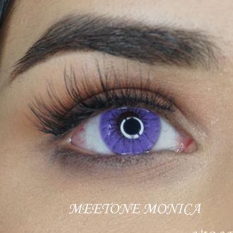 lens tím - sử dụng 1 năm tặng kèm khây đựng