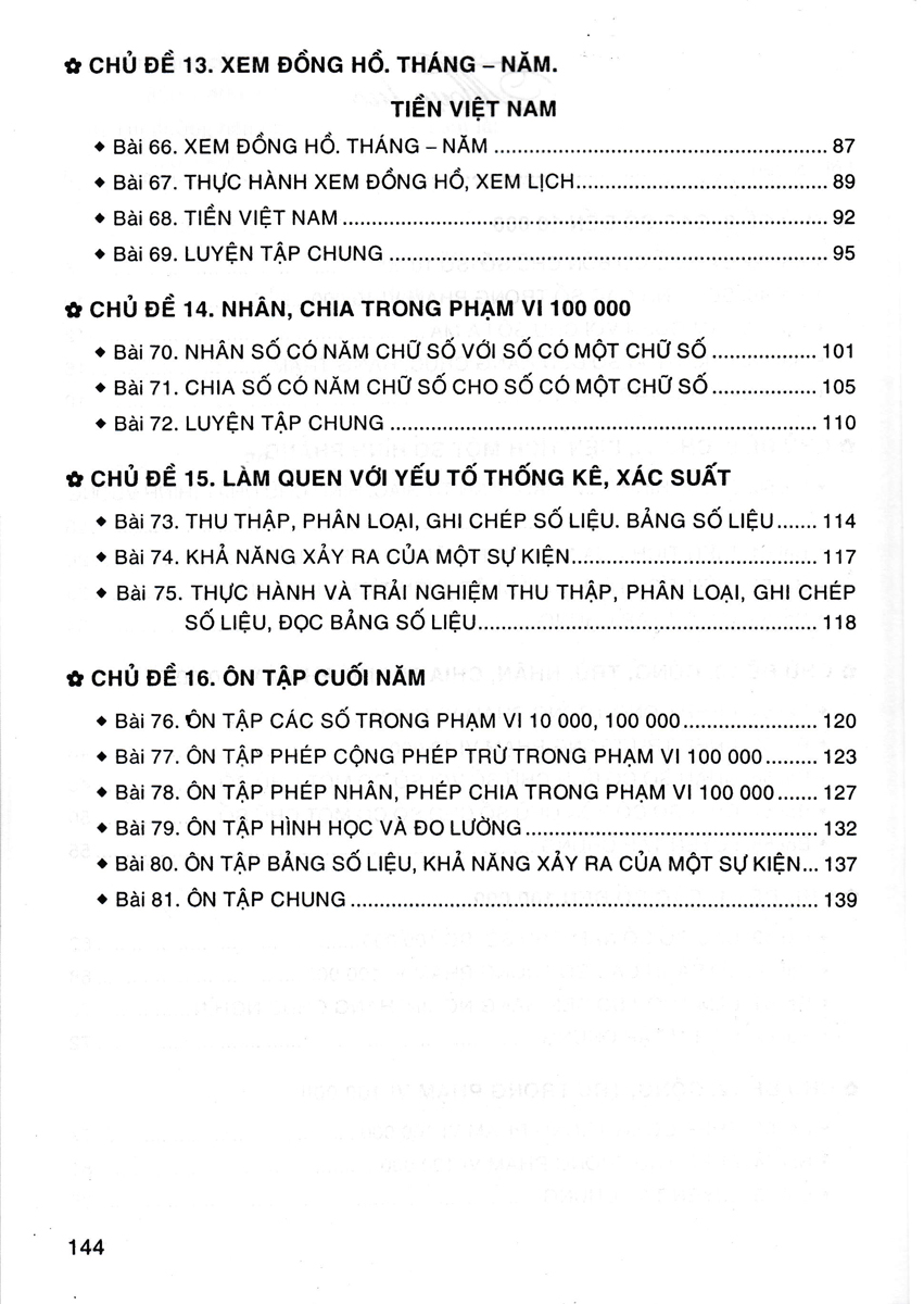 Sách - Bài Giảng & Hướng Dẫn Học Toán Lớp 3 - Tập 2 (Dùng Kèm SGK Kết Nối Tri Thức Với Cuộc Sống) - (HA) - Newshop