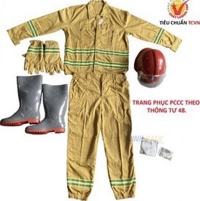 Bộ quần áo bảo hộ 💥Phòng cháy 💥 chất lượng, hàng chuẩn có kiểm định của BCA