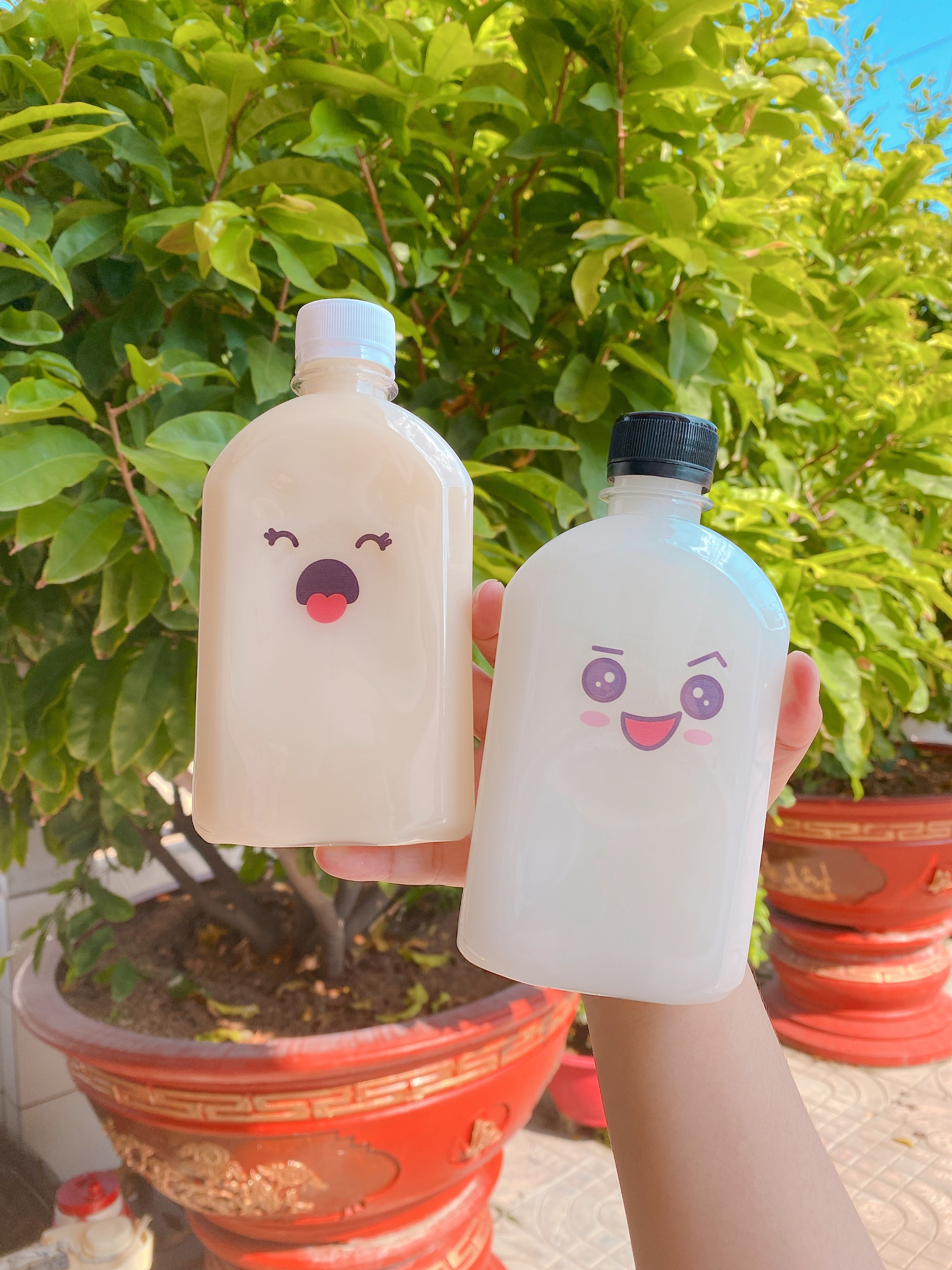 10 CHAI DẸP BẦU 330ML