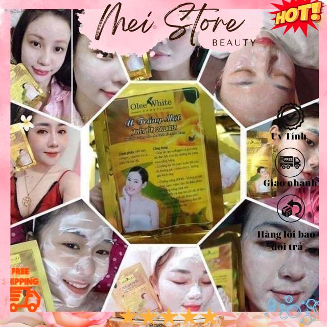 [GIẢM 5% ĐƠN 129K]Ủ trắng mặt huyết yến Collagen