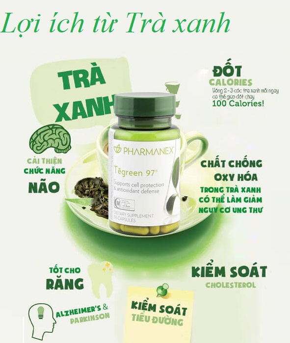 (Hàng Mỹ) Tegreen 97 Nuskiin - 120 viên