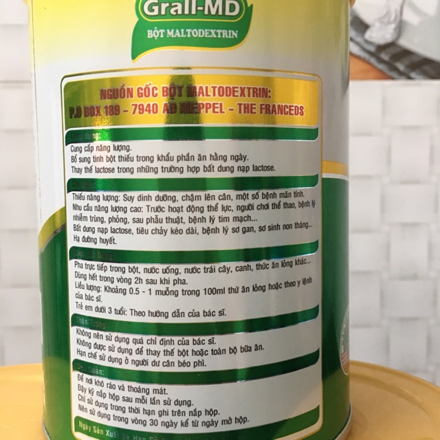 [HCM]Tinh bột Maltodextrin 400g hỗ trợ bé tăng cân