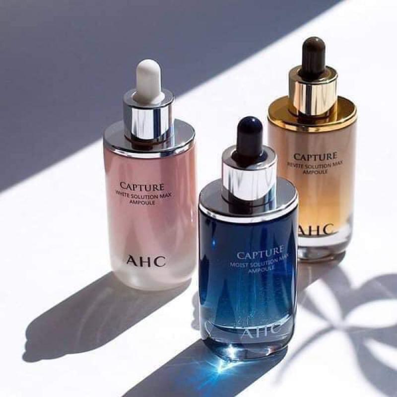 Tinh Chất AHC Capture Solution Max Ampoule 50ml - Xanh dưỡng ẩm
