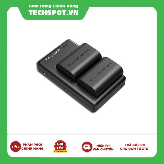 Bộ sạc pin máy ảnh canon lp-e6n chính hãng ravpower rp-bc003 | chính hãng