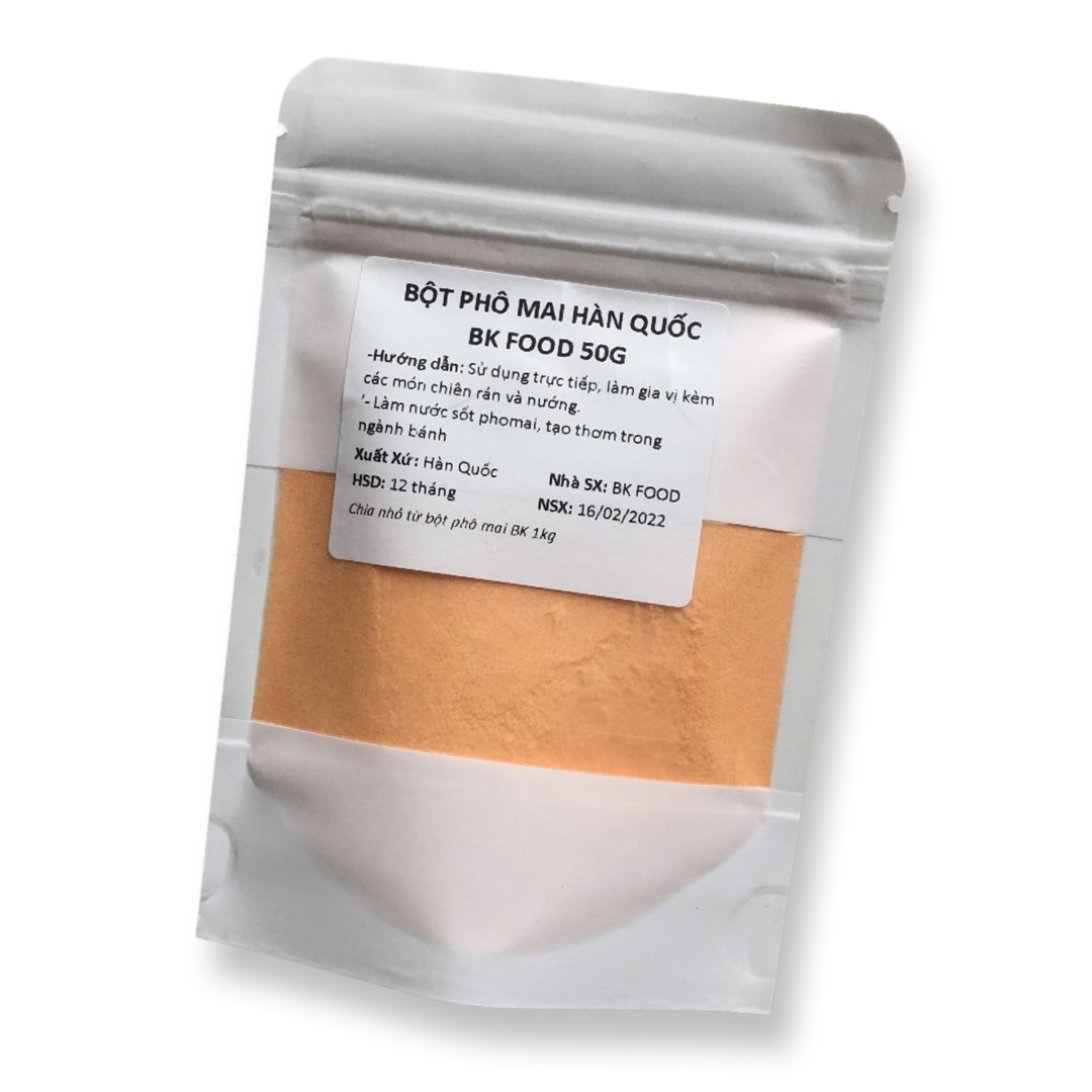 Bột phô mai Hàn Quốc BkFood 30g, 50g