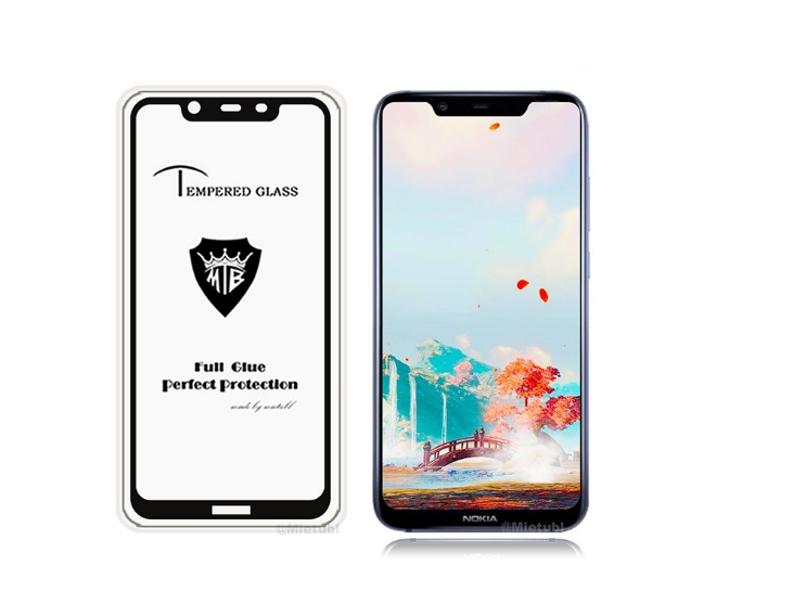 Kính cường lực full keo full màn hình 9D cho Nokia 8.1