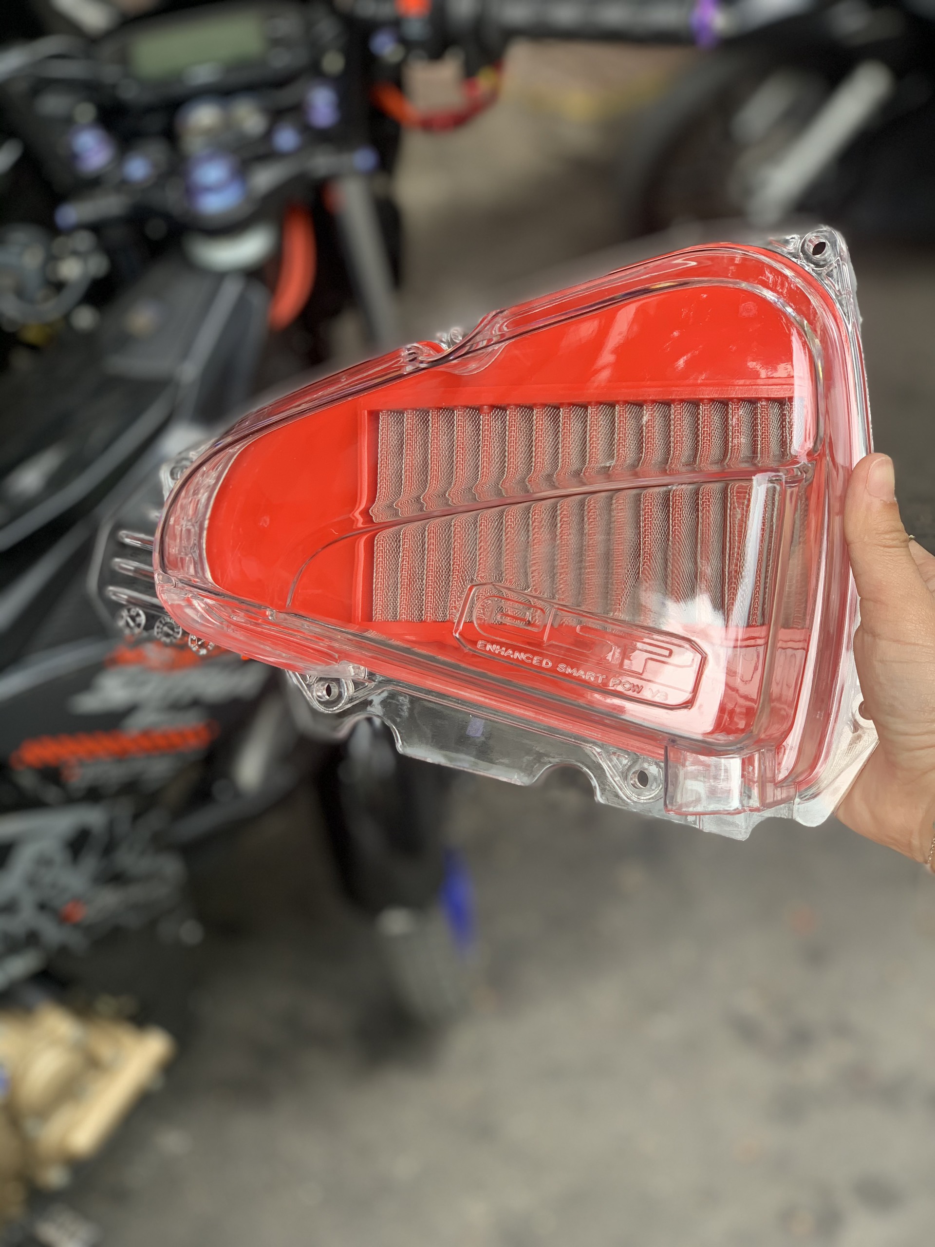 COMBO LỌC GIÓ VÀ ỐP PÔ E TRONG SUỐT SCOOPY 2017-2020