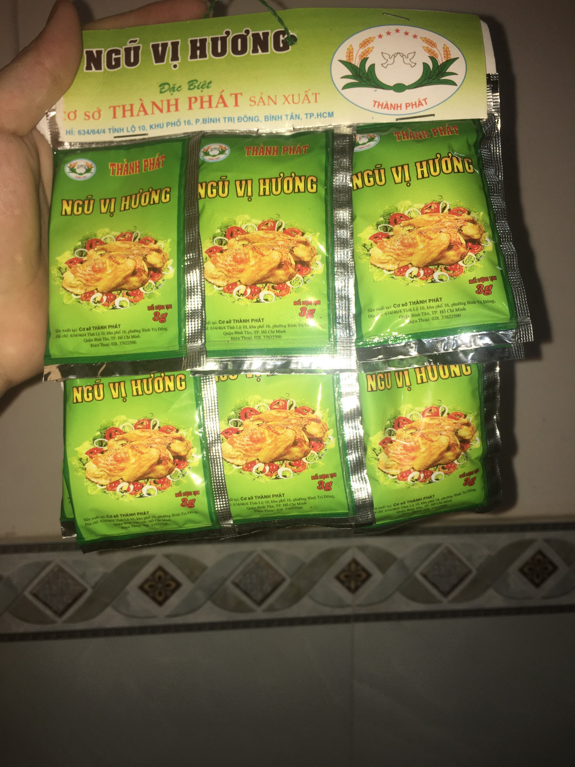 Combo 5 gói Ngũ vị hương Thành Phát