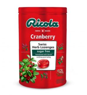 Ricola Swiss Herb Candy - Cranberry Tin Box 100g hộp thiếc Tết 2022 thumbnail