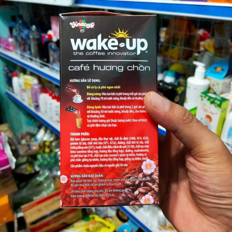 Cà Phê Wake Up Hương Chồn 18 gói x17g