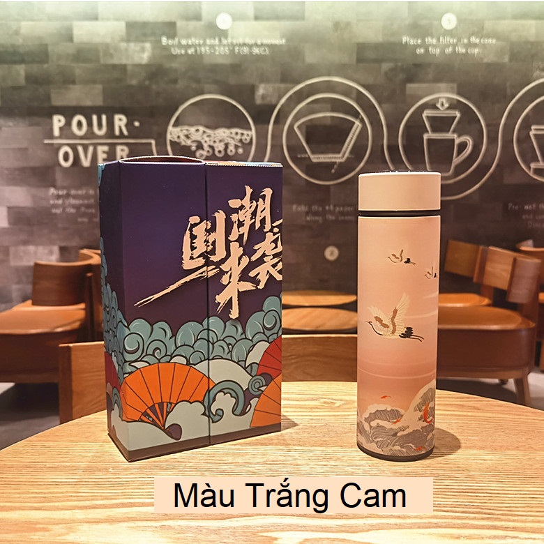 Bình dữ nhiệt hình cổ trang, bình dữ nhiệt 500ml, bình dữ nhiệt học sinh, bình dữ nhiệt mini, bình dữ nhiệt inox 304, bình dữ nhiệt học sinh giá rẻ, bình dữ nhiệt rẻ