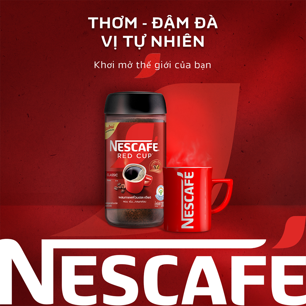 [ƯU ĐÃI THÁNG 5] Combo 2 Hộp Cà Phê Nescafé Red Cup (200g)