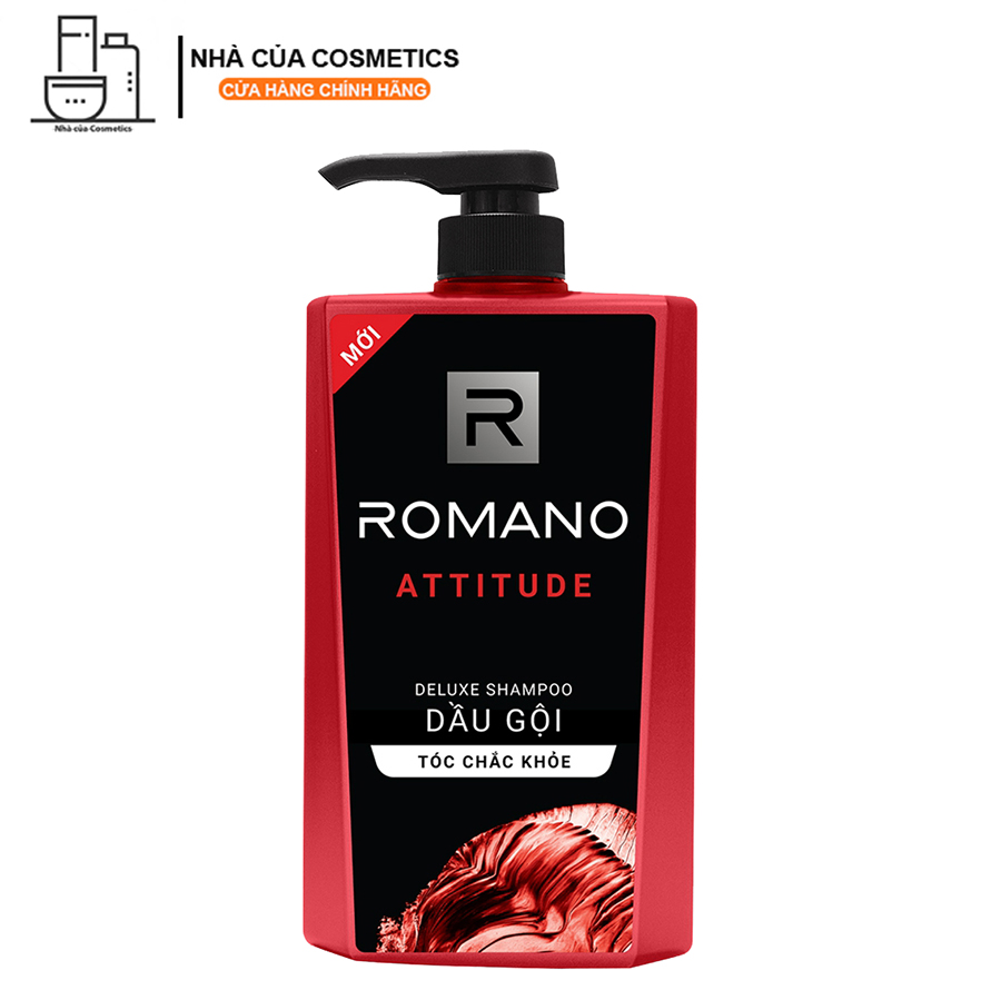 Dầu Gội Cao Cấp Cho Nam Romano 650g các loại