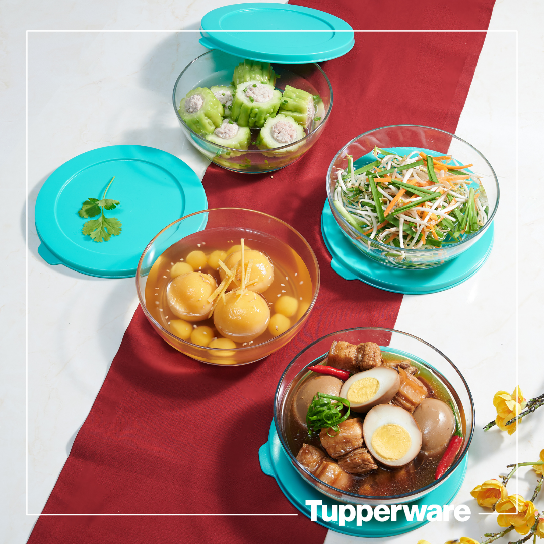 Bộ Hộp Bảo Quản Thực Phẩm Clear Bowl 750ml (4 cái) - Tupperware