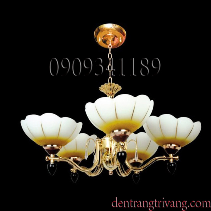 ĐÈN CHÙM CỔ ĐIỂN (PHI 500mm x H500mm) HBC-6211/5A