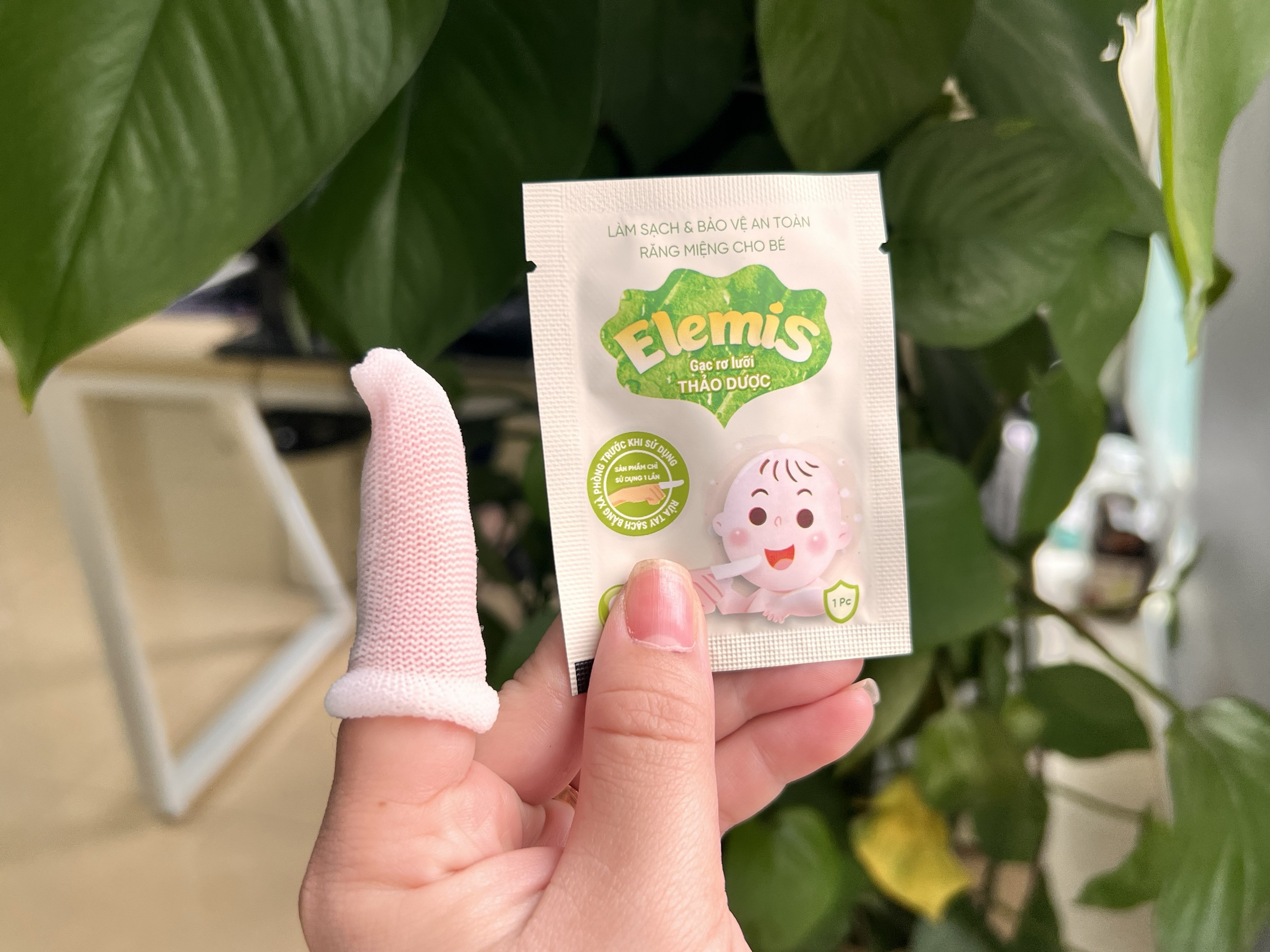 Gạc rơ lưỡi Elemis thảo dược cho trẻ sơ sinh ( hộp 30 chiếc)