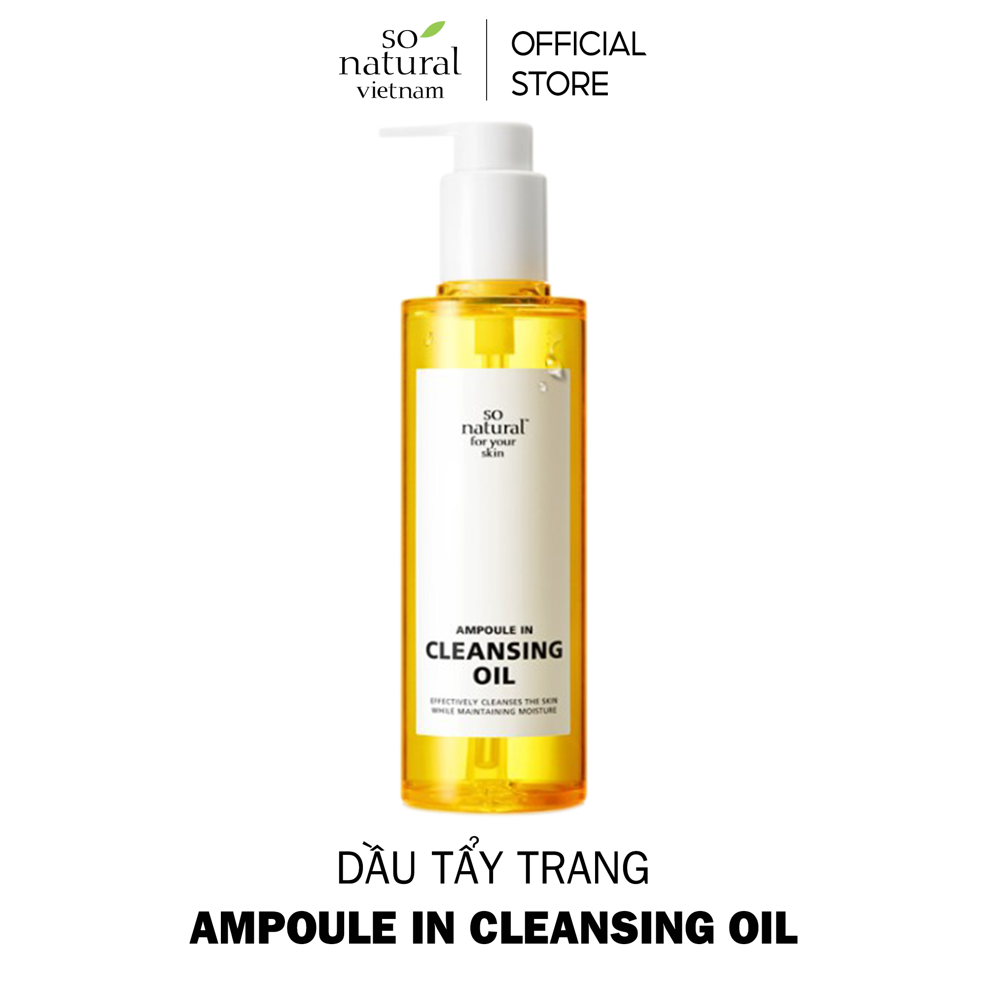 Dầu tẩy trang Cleansing Oil So Natural